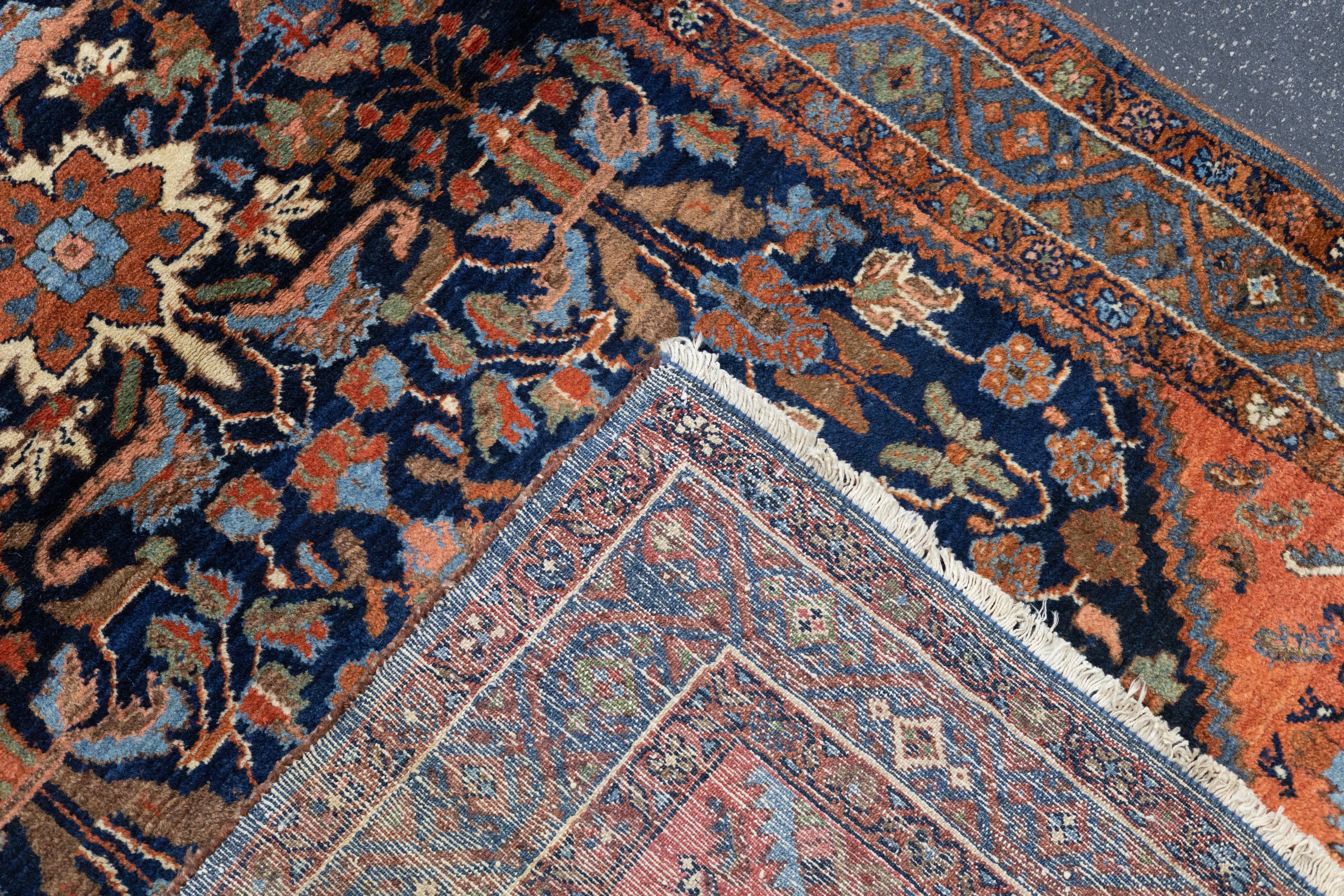 Antique Persian Malayer Rug 3'8'' x 6'7"