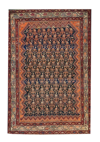 Antique Malayer Rug 4'3'' x 6'8''