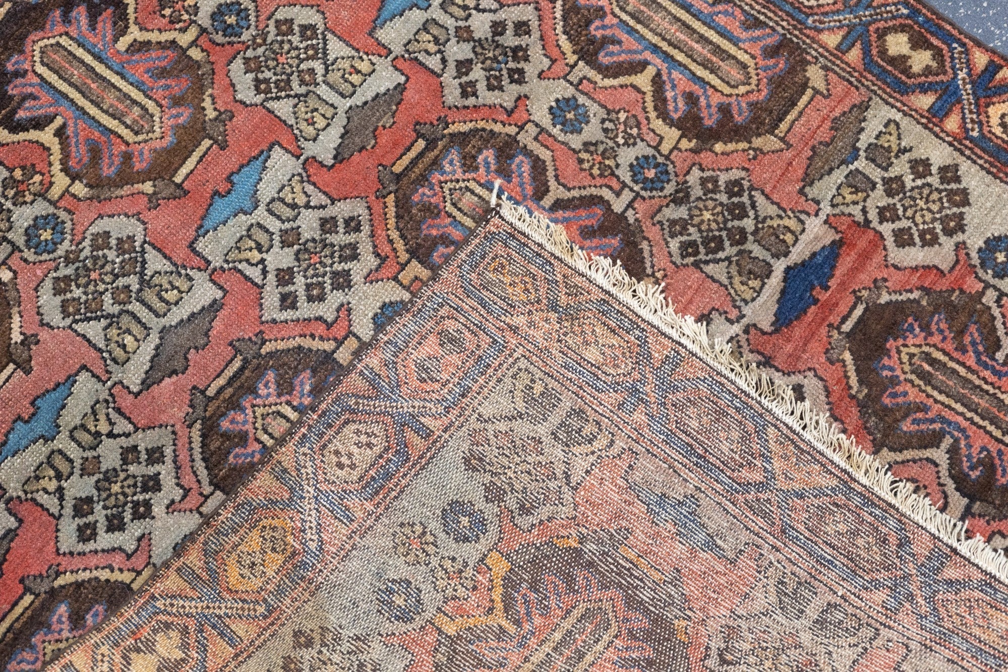 Antique Malayer Rug 3'2'' x 6'3''