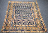 Antique Malayer Rug 4'0" x 6'1''