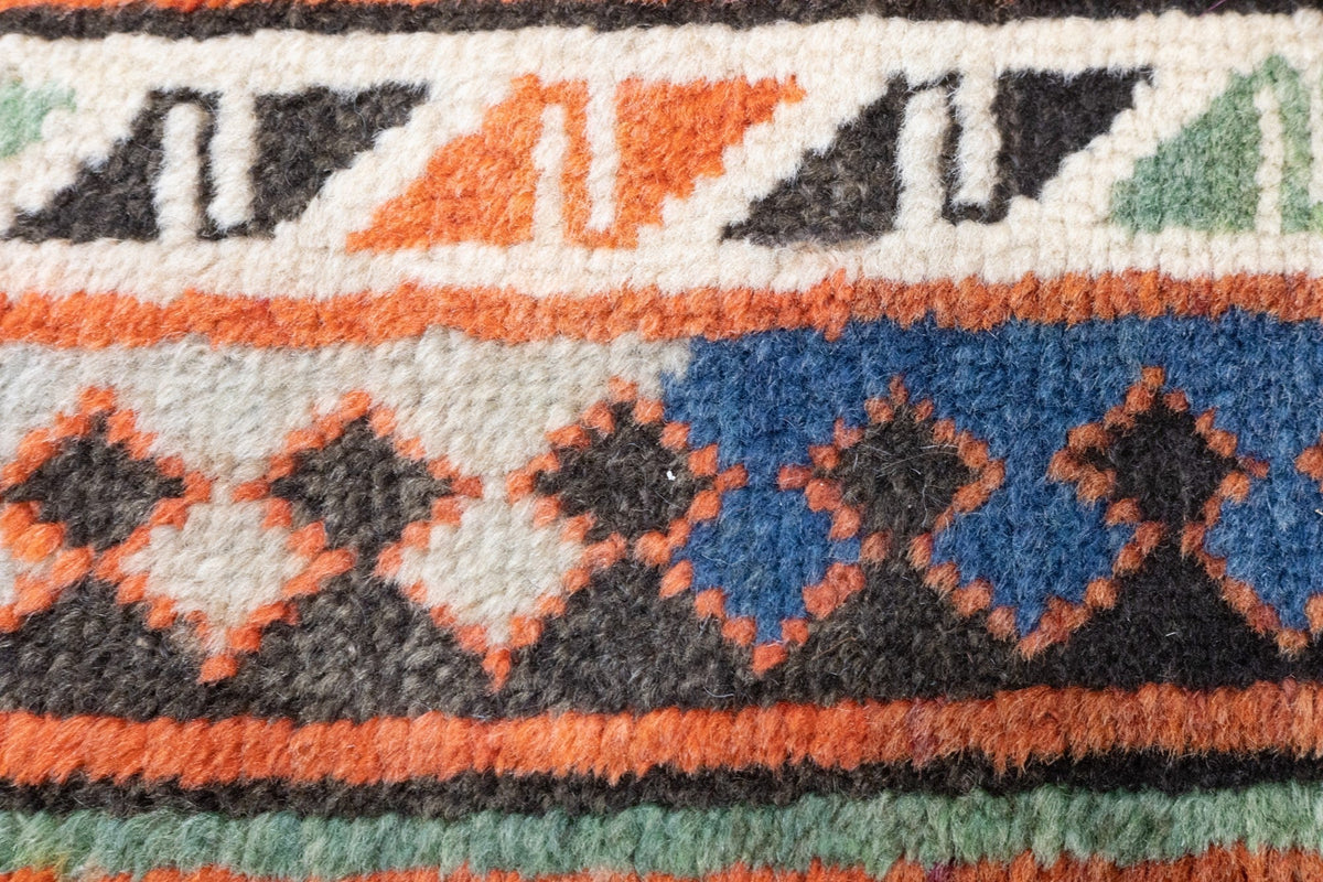 Antique Caucasian Kazak Rug 3'11'' x 8'1''
