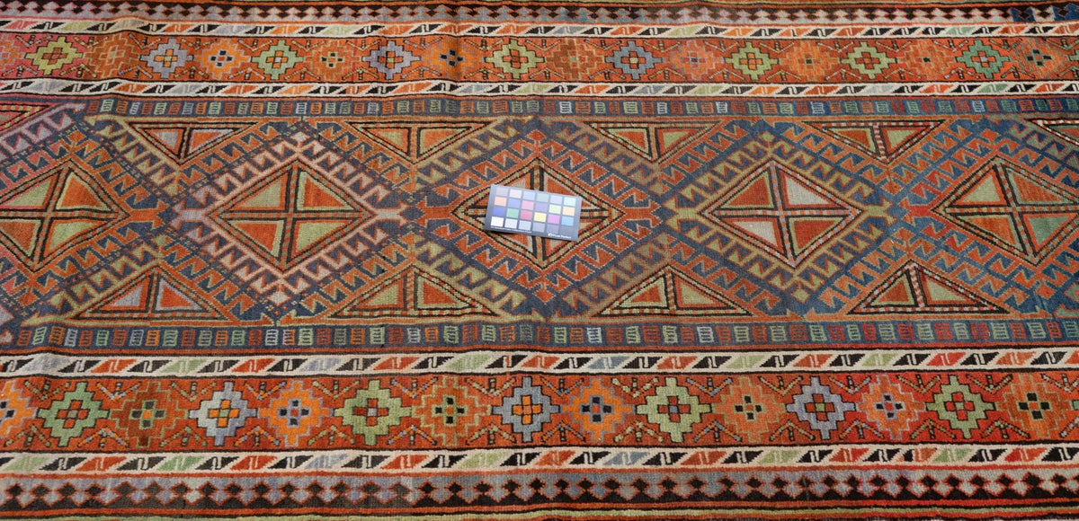 Antique Caucasian Kazak Rug 3'11'' x 8'1''