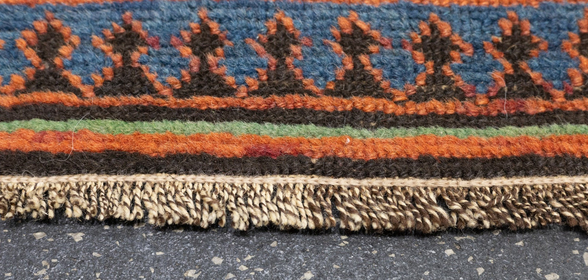Antique Caucasian Kazak Rug 3'11'' x 8'1''