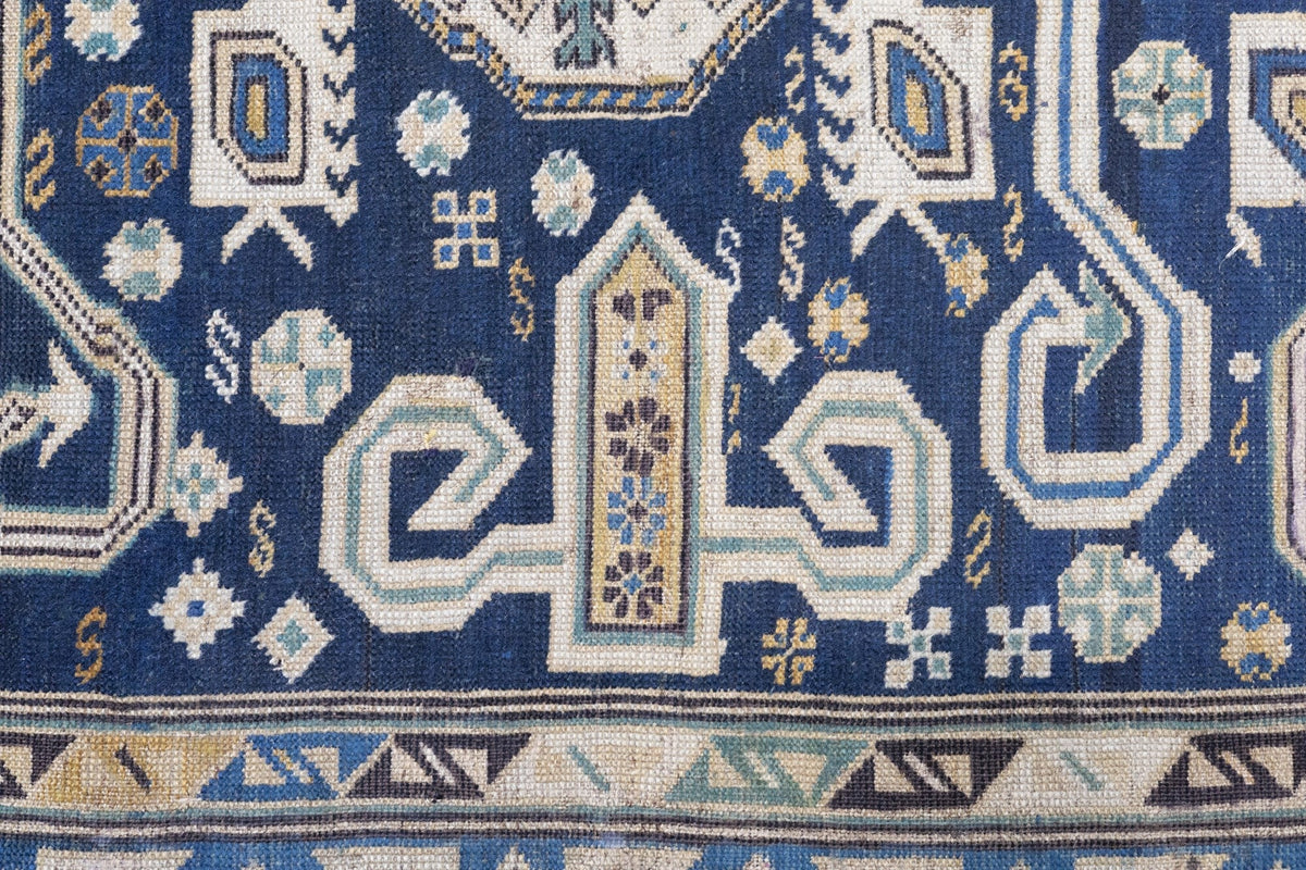 Antique Caucasian Perpedil Rug 3'11'' x 6'3''
