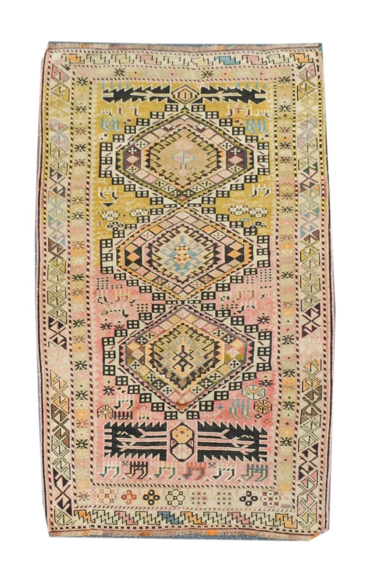 Antique Caucasian Shirvan Rug 2'11'' x 4'9''