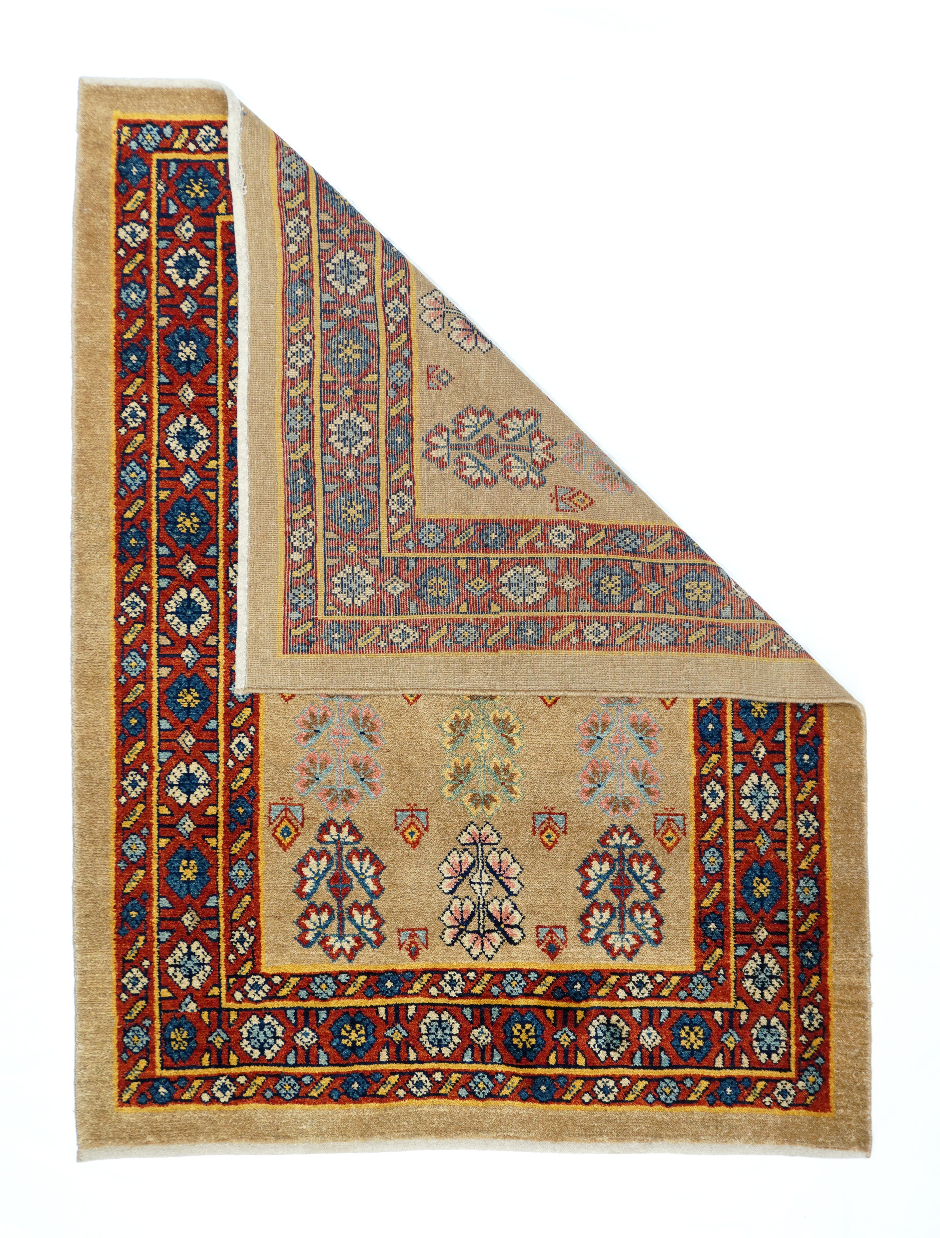 Vintage  Veramin Rug 4'4" x 5' 9''