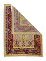 Vintage  Veramin Rug 4'4" x 5' 9''