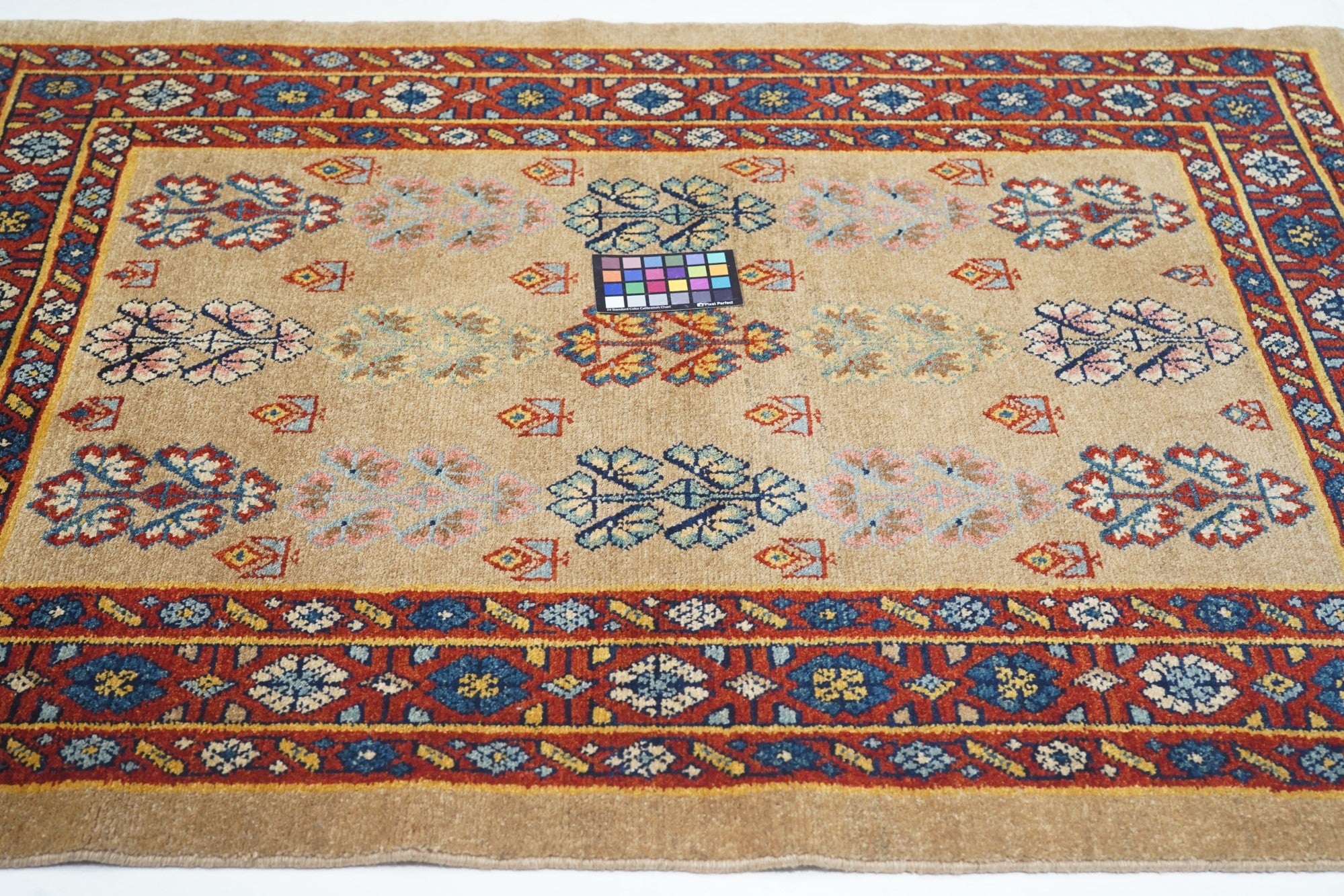 Vintage  Veramin Rug 4'4" x 5' 9''