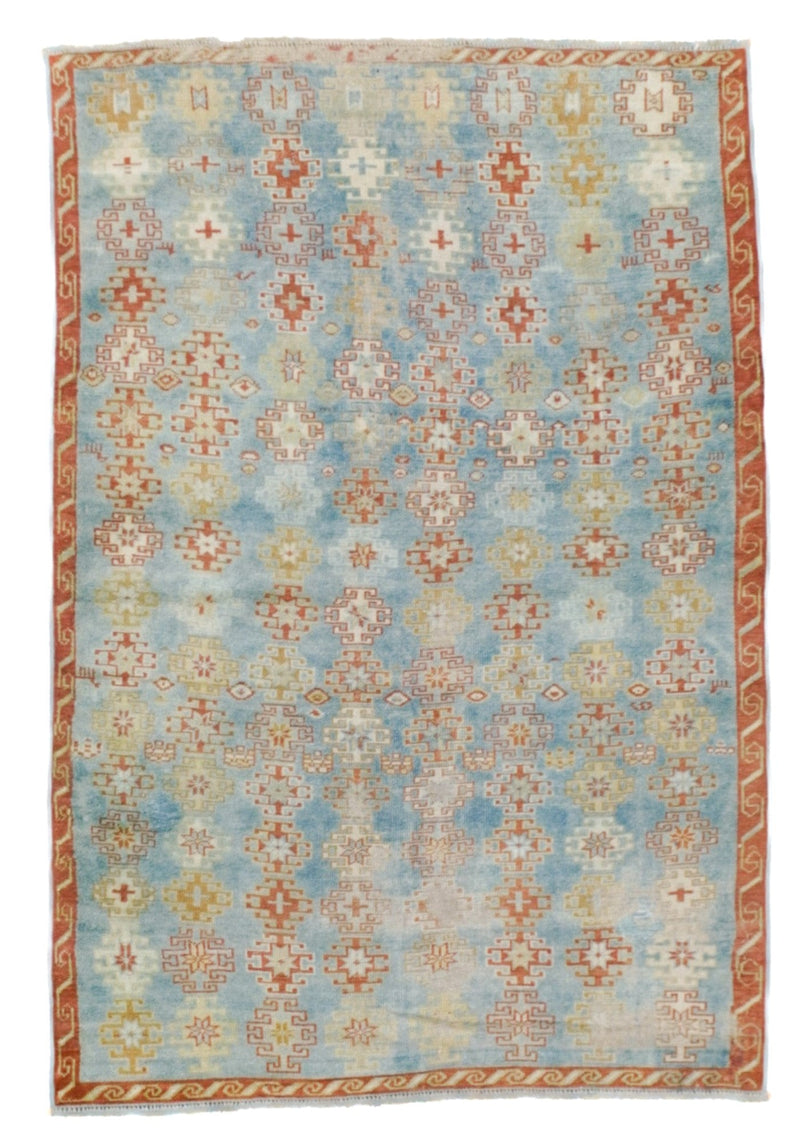 Antique Turkish Rug 3'3'' x 4'9''