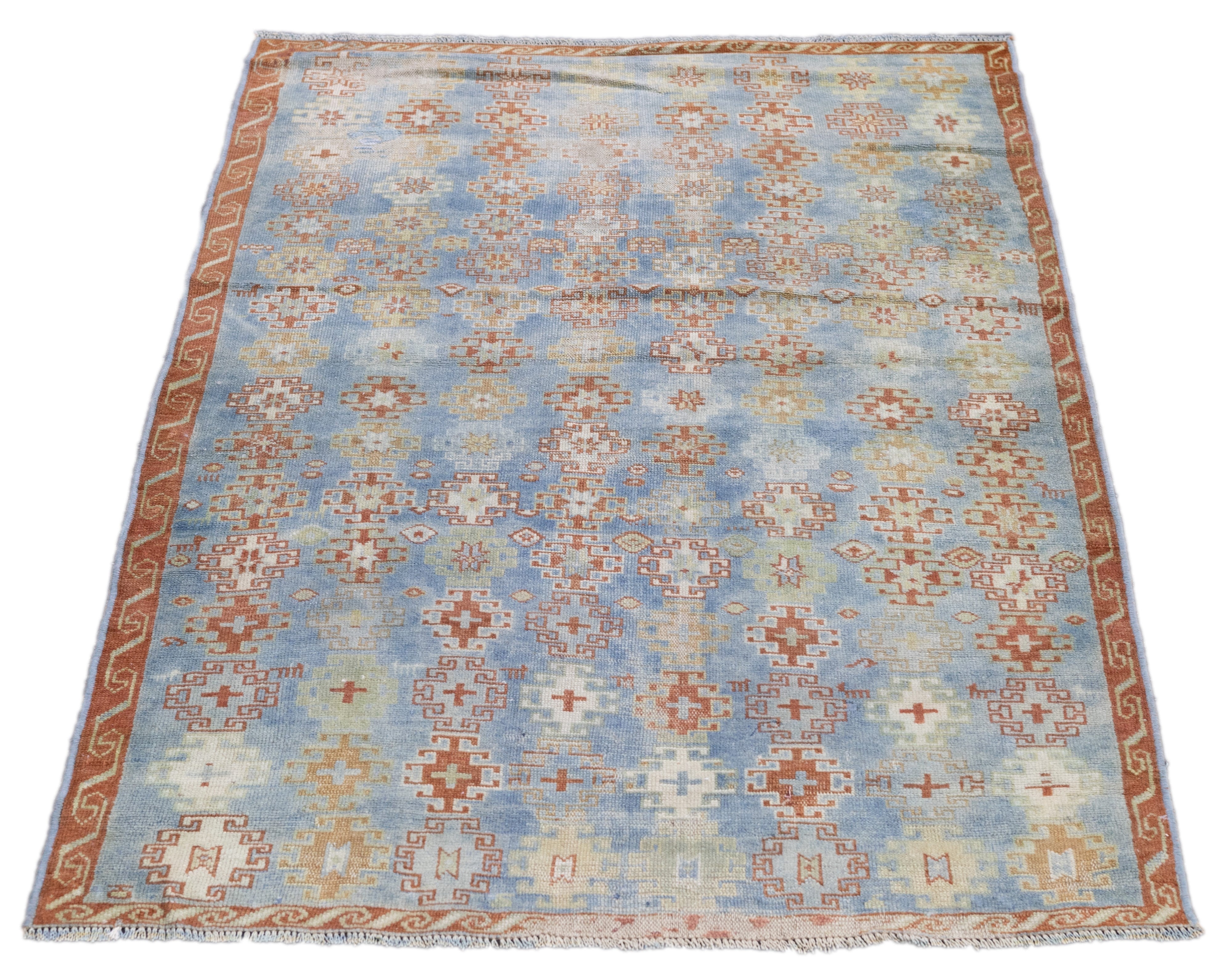 Antique Turkish Rug 3'3'' x 4'9''