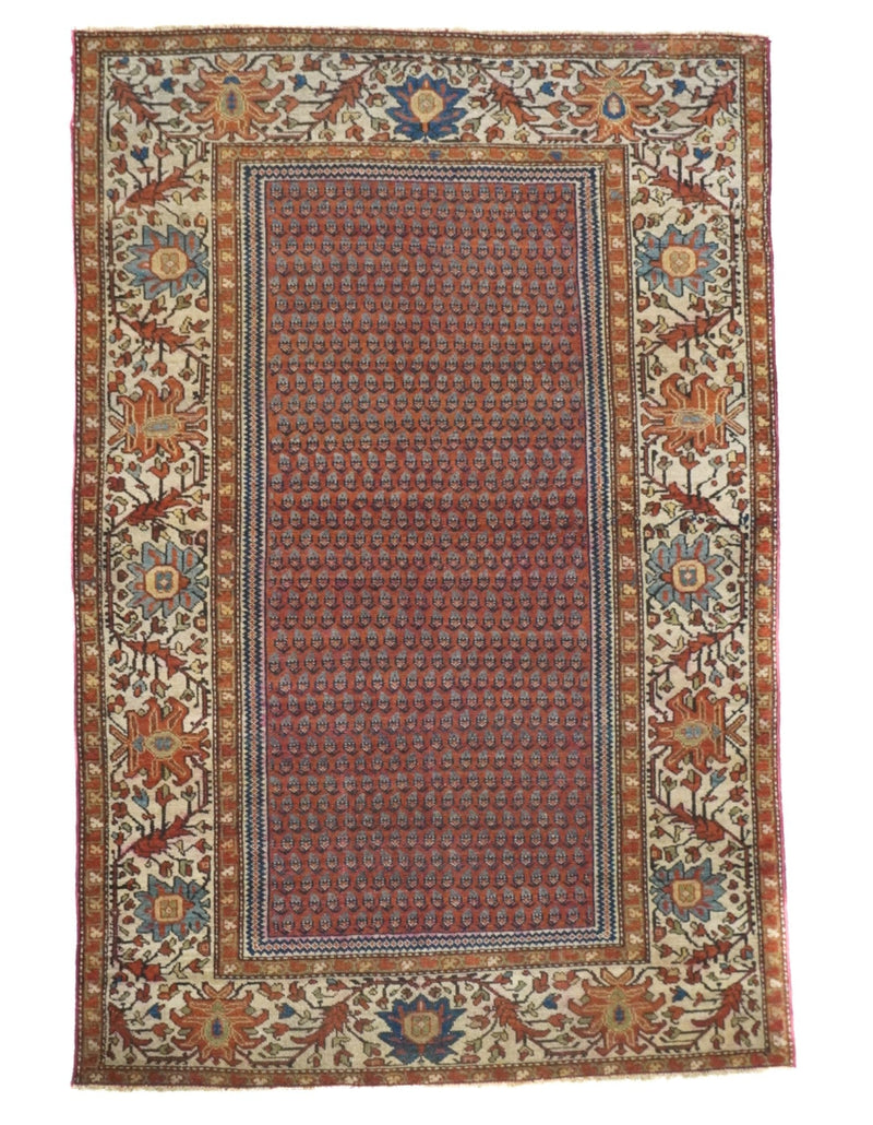 Antique Malayer Rug 4'3'' x 6'3''