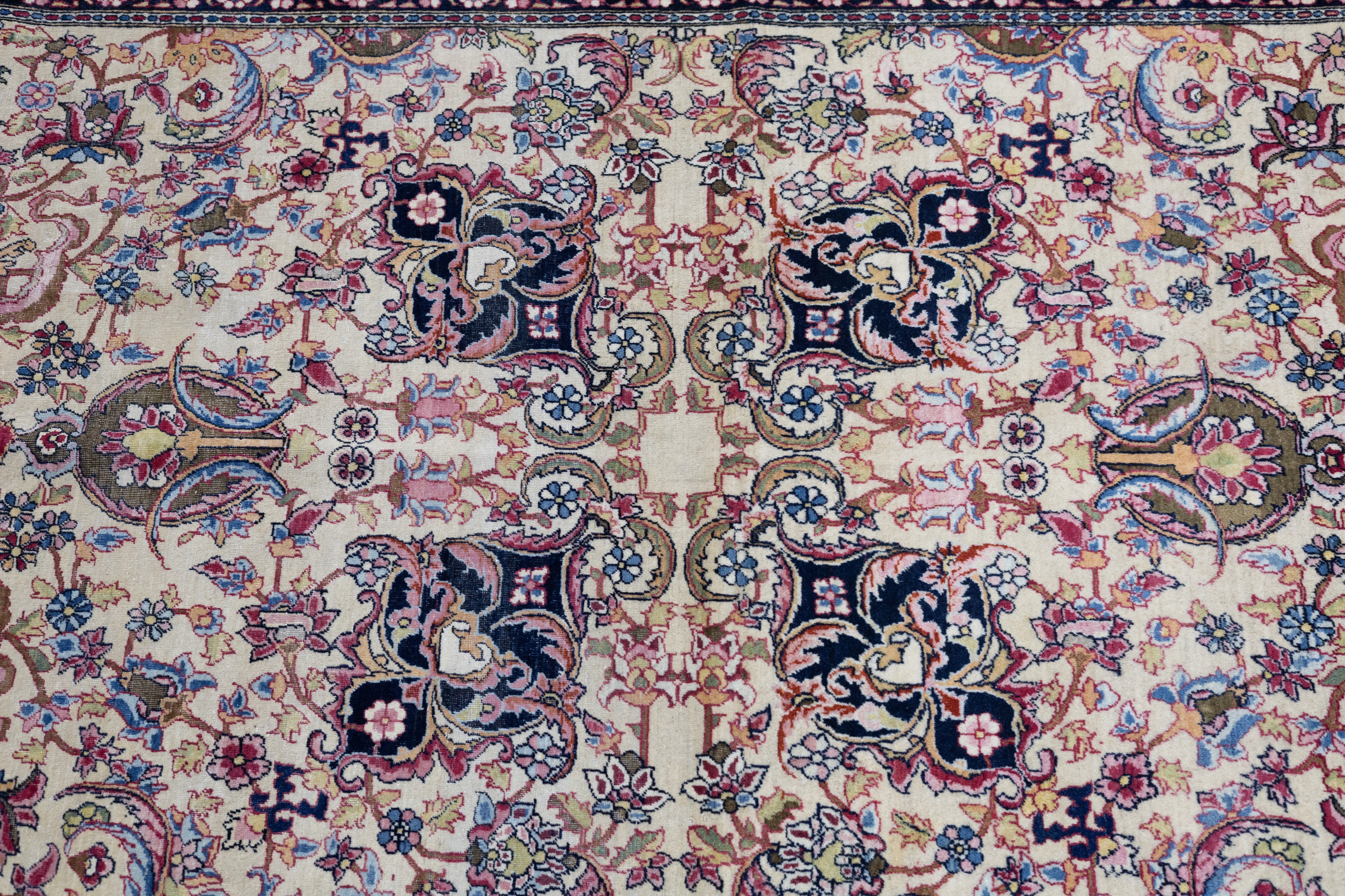 Antique Tehran Rug 4'7'' x 7'3''