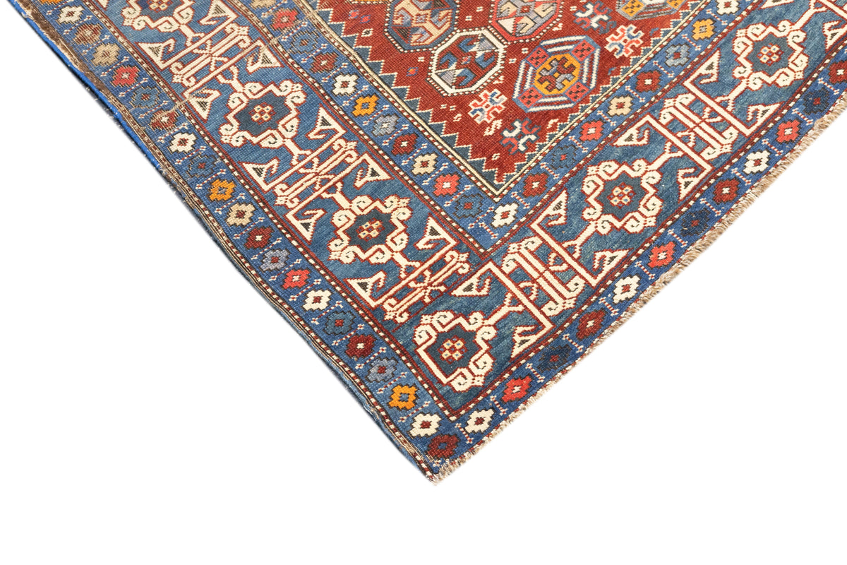 Antique Caucasian Shirvan Rug 3'11'' x 5'9''