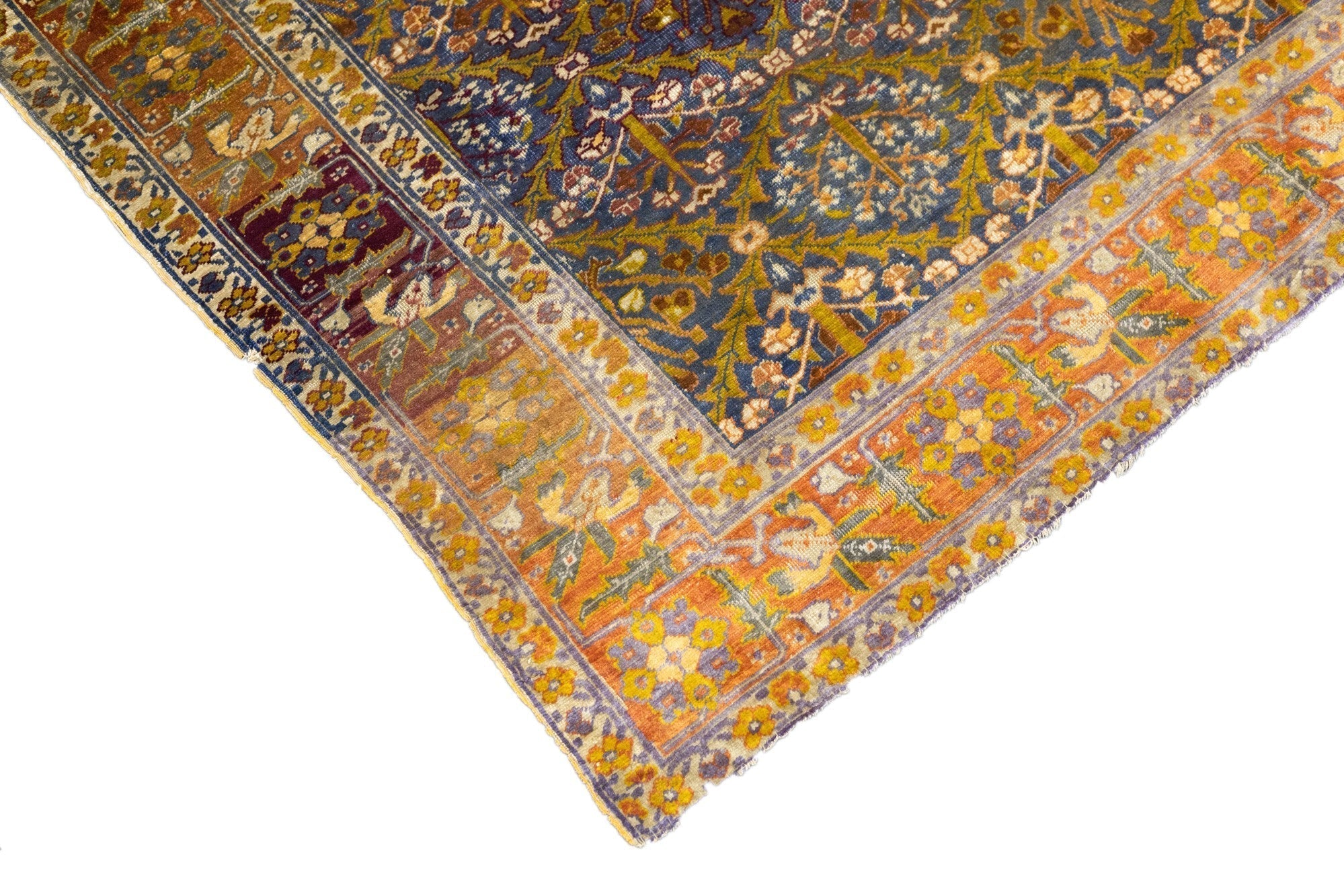 Antique Silk Sivas Rug 3'10'' x 5'7''