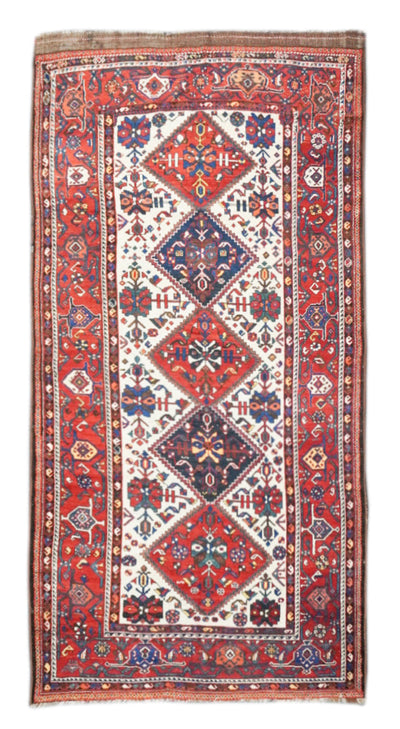 Antique Kurdish Rug 5'7'' x 10'10''