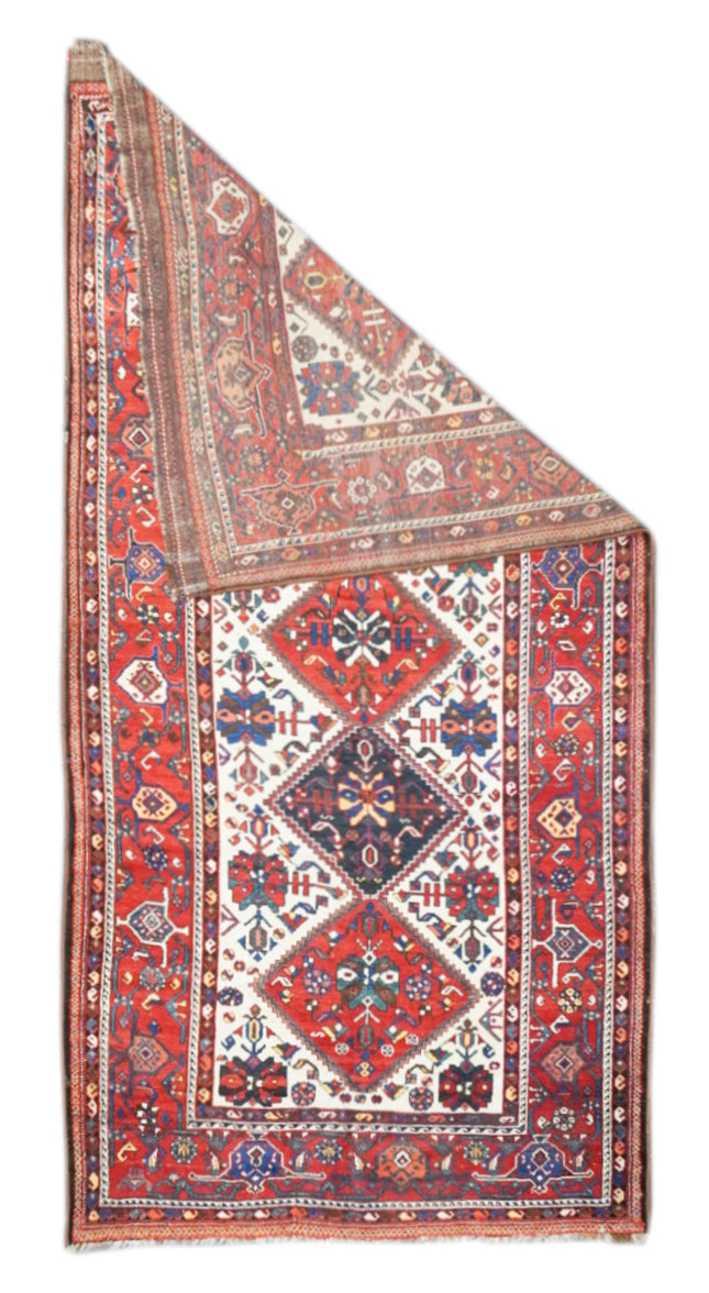 Antique Kurdish Rug 5'7'' x 10'10''