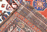 Antique Kurdish Rug 5'7'' x 10'10''