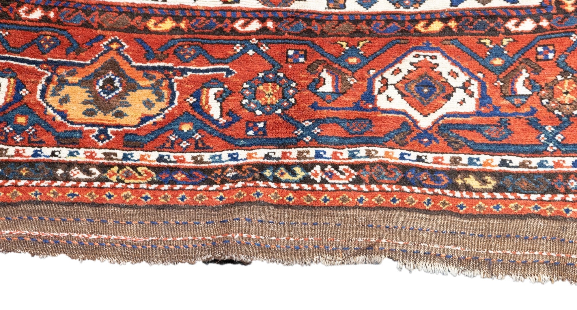 Antique Kurdish Rug 5'7'' x 10'10''