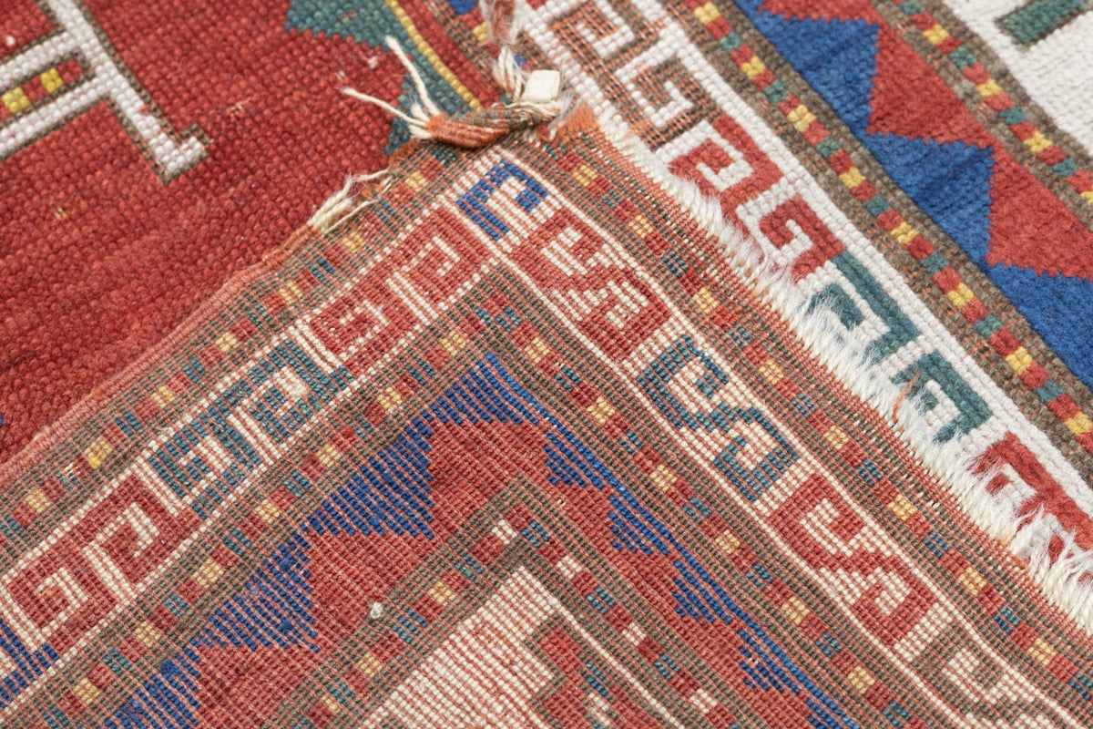 Antique Kazak Rug 4'5'' x 7'3''