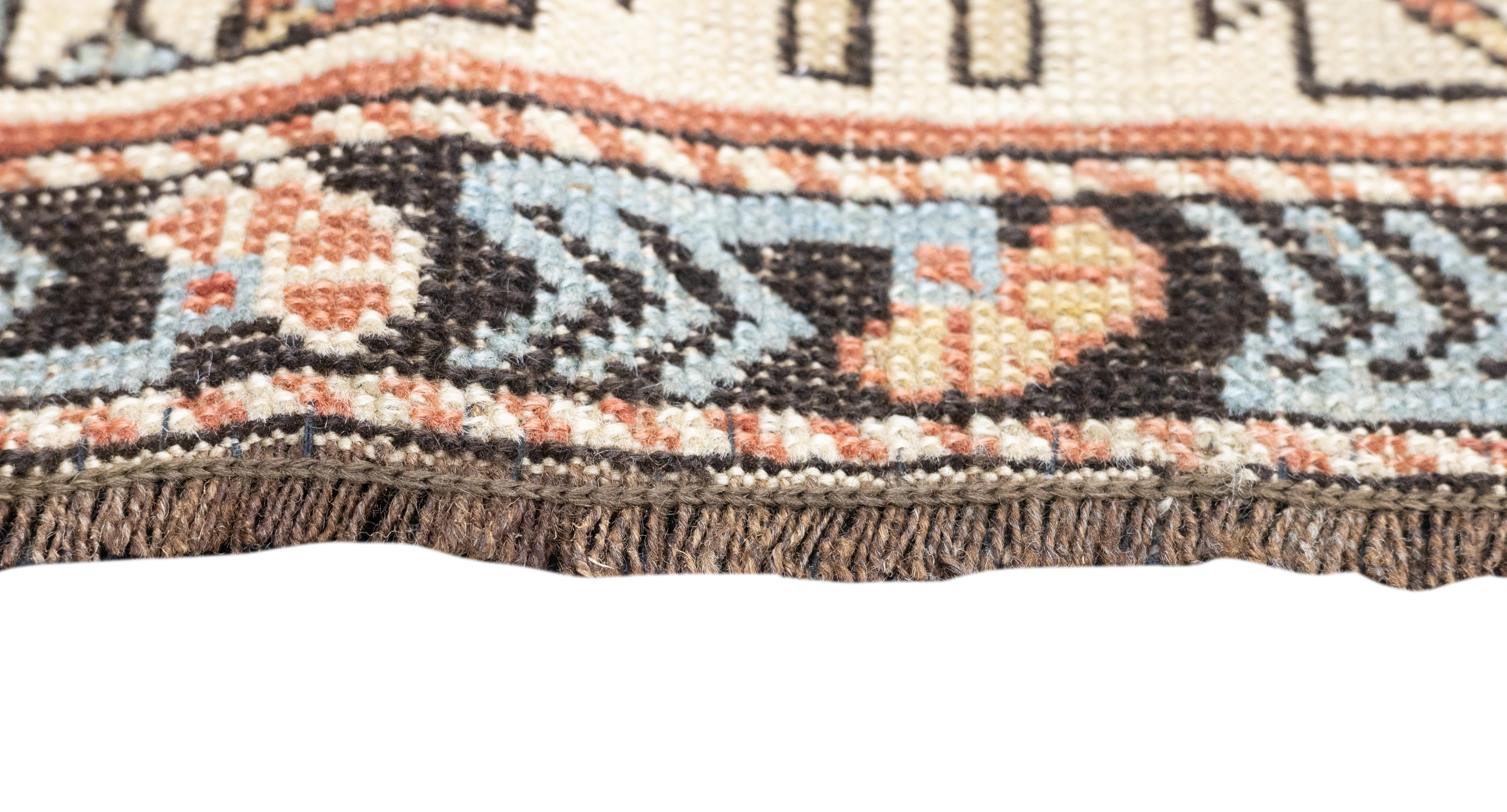 Antique Caucasian Shirvan Rug 4'0" x 4'5''