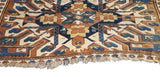 Antique Caucasian Kazak Rug 4'3'' x 8'10''