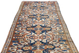 Antique Caucasian Kazak Rug 4'3'' x 8'10''