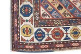 Antique Caucasian Ganje Rug 3'0" x 10'2''