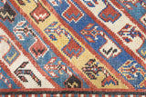 Antique Caucasian Ganje Rug 3'0" x 10'2''