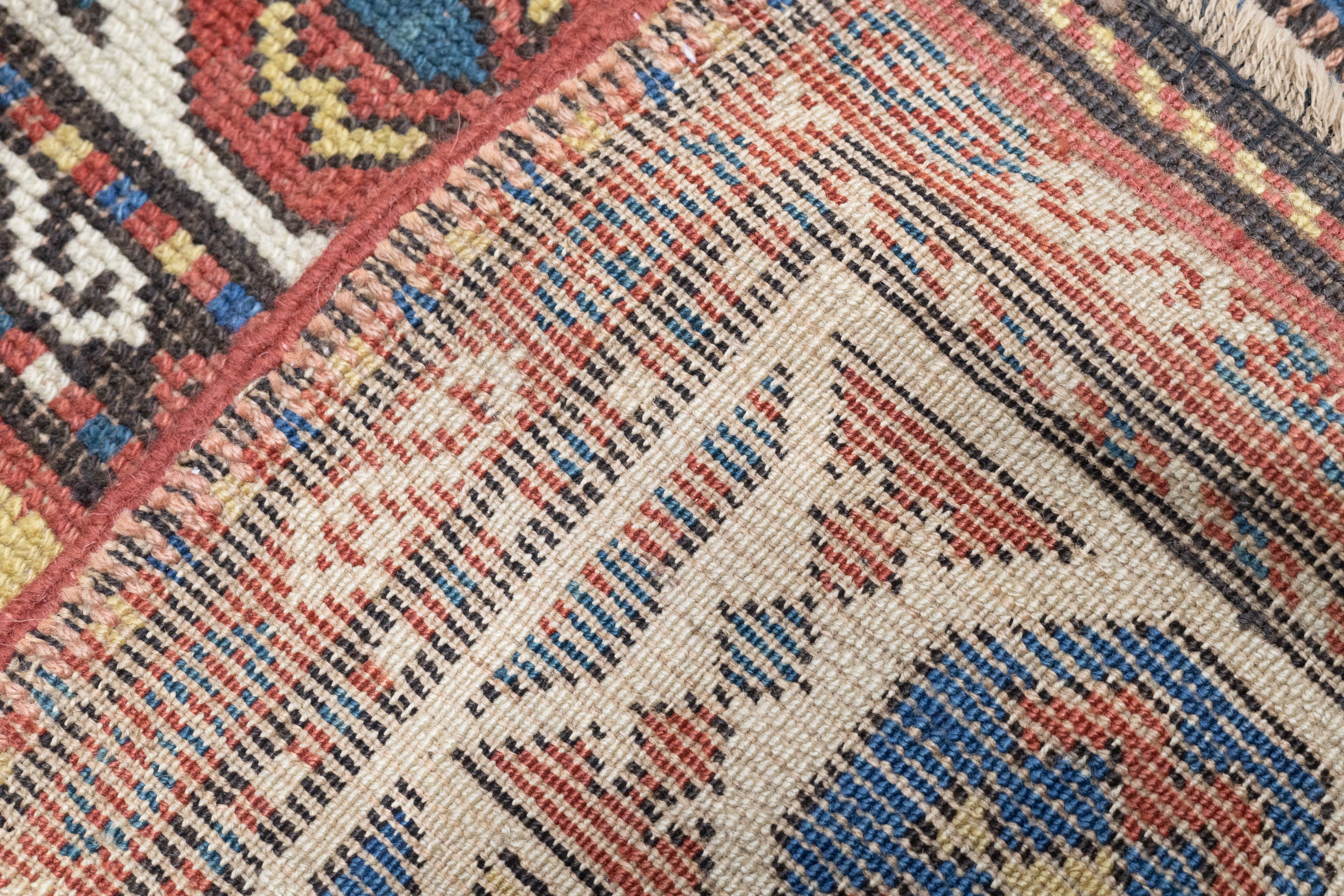Antique Caucasian Ganje Rug 3'0" x 10'2''