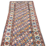 Antique Caucasian Ganje Rug 3'0" x 10'2''