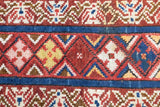 Antique Caucasian Kuba Rug 3'2'' x 4'9''