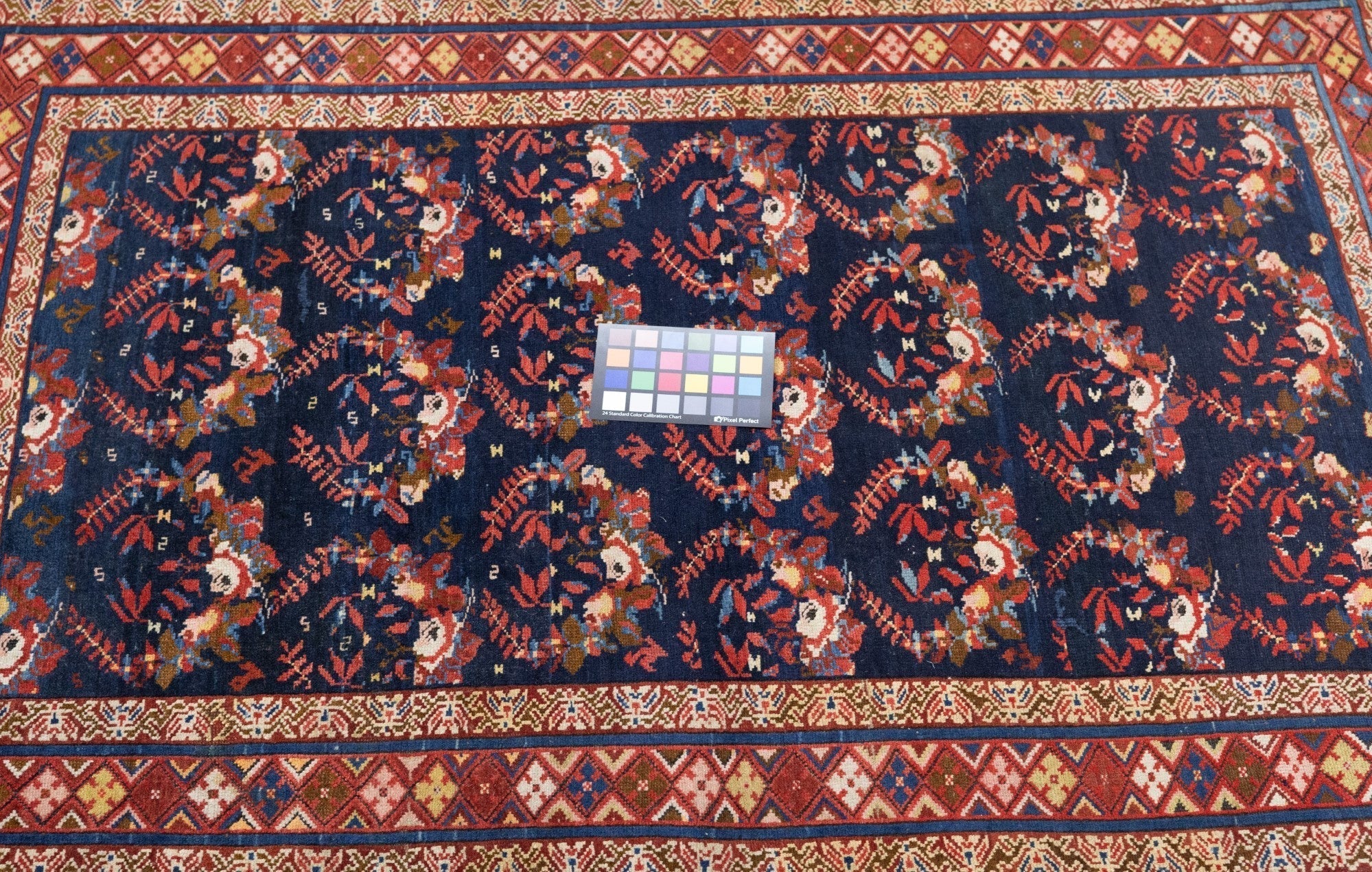 Antique Caucasian Kuba Rug 3'2'' x 4'9''