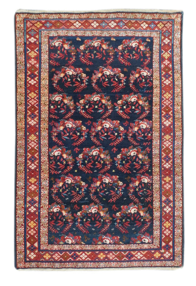 Antique Caucasian Kuba Rug 3'2'' x 4'9''