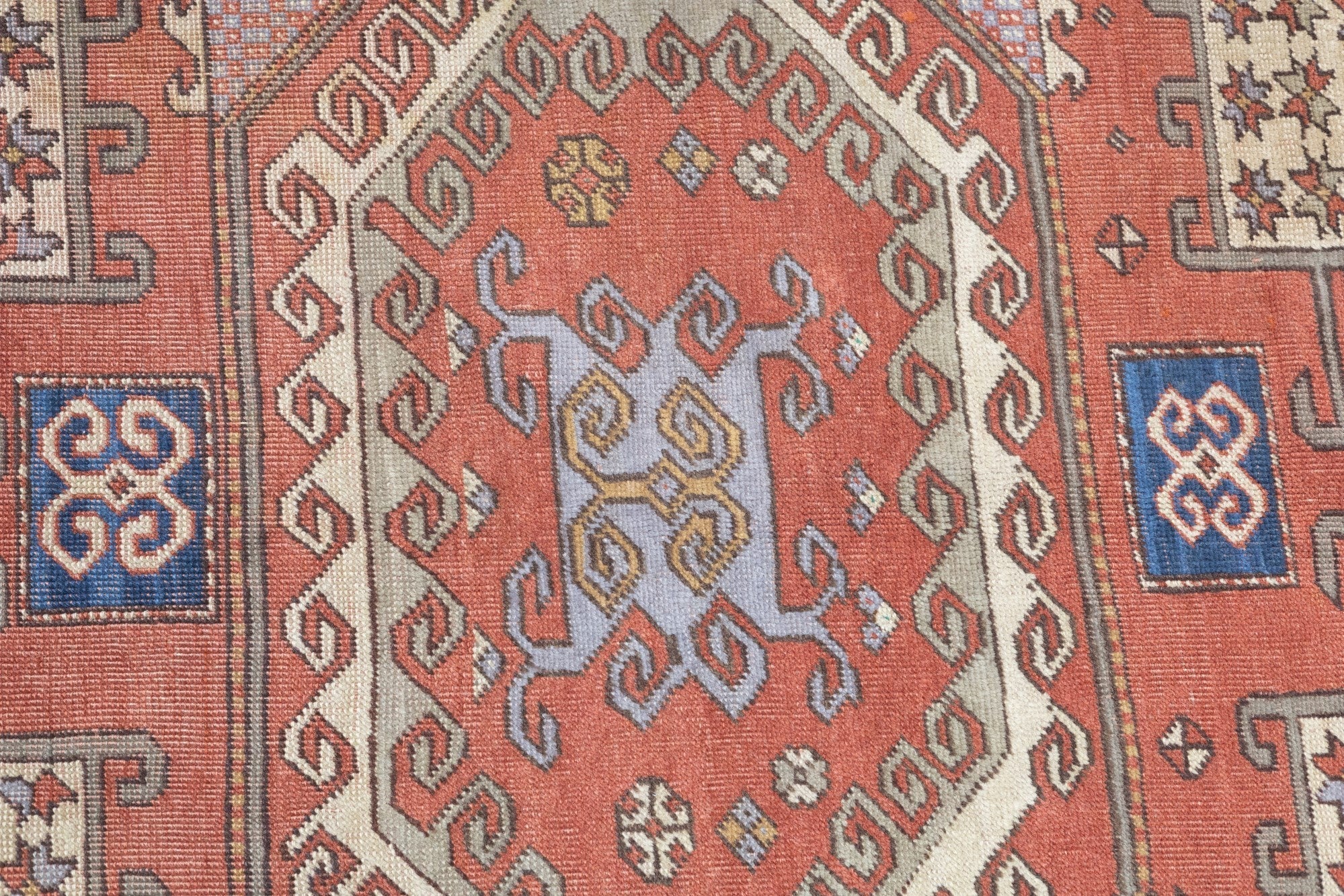 Antique Caucasian Kazak Rug 5'5'' x 8'6''