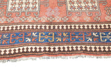 Antique Caucasian Kazak Rug 5'5'' x 8'6''