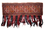 Antique Caucasian Saddlebag Yamoud 1' 4'' x 5' 6''