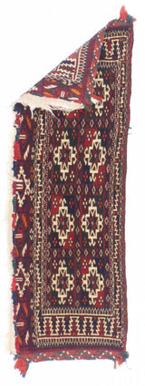 Antique Saddlebag Yamoud 1' 2" x 3' 4''