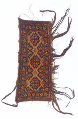 Vintage Saddle bag Yamoud 1' 4" x 3' 3"