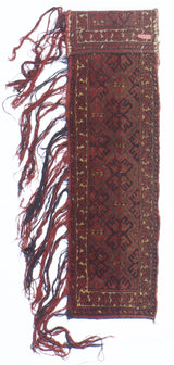 Antique  Turkmen Bokara Rug 1' 2'' x 4' 9''