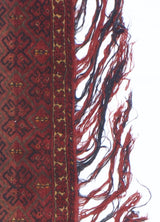 Antique  Turkmen Bokara Rug 1' 2'' x 4' 9''