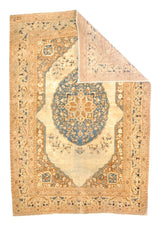 Antique  Haji Jalili Tabriz Rug 3' 10" x 5' 7"