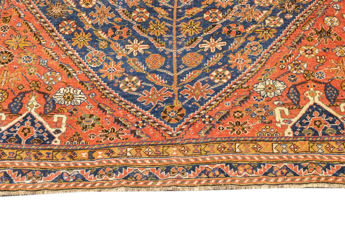 Antique Gashgai Rug 4'9'' x 6'8''