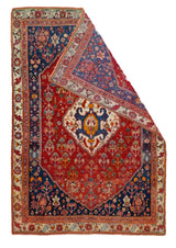 Antique Qashqai Rug 3'5'' x 5'0"