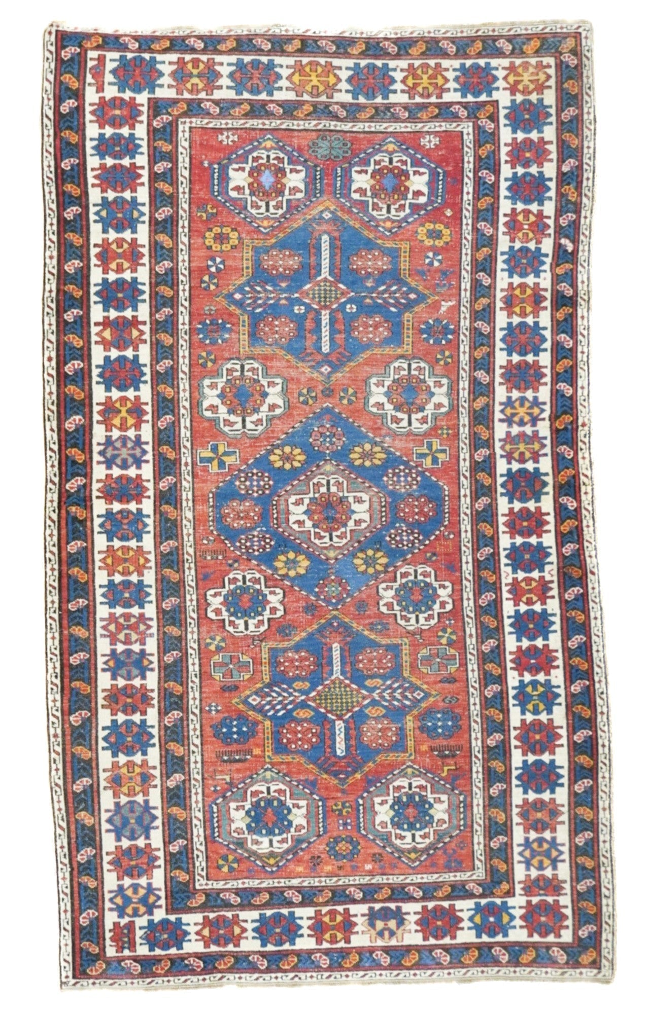 Antique Shirvan Rug 4'1'' x 7'