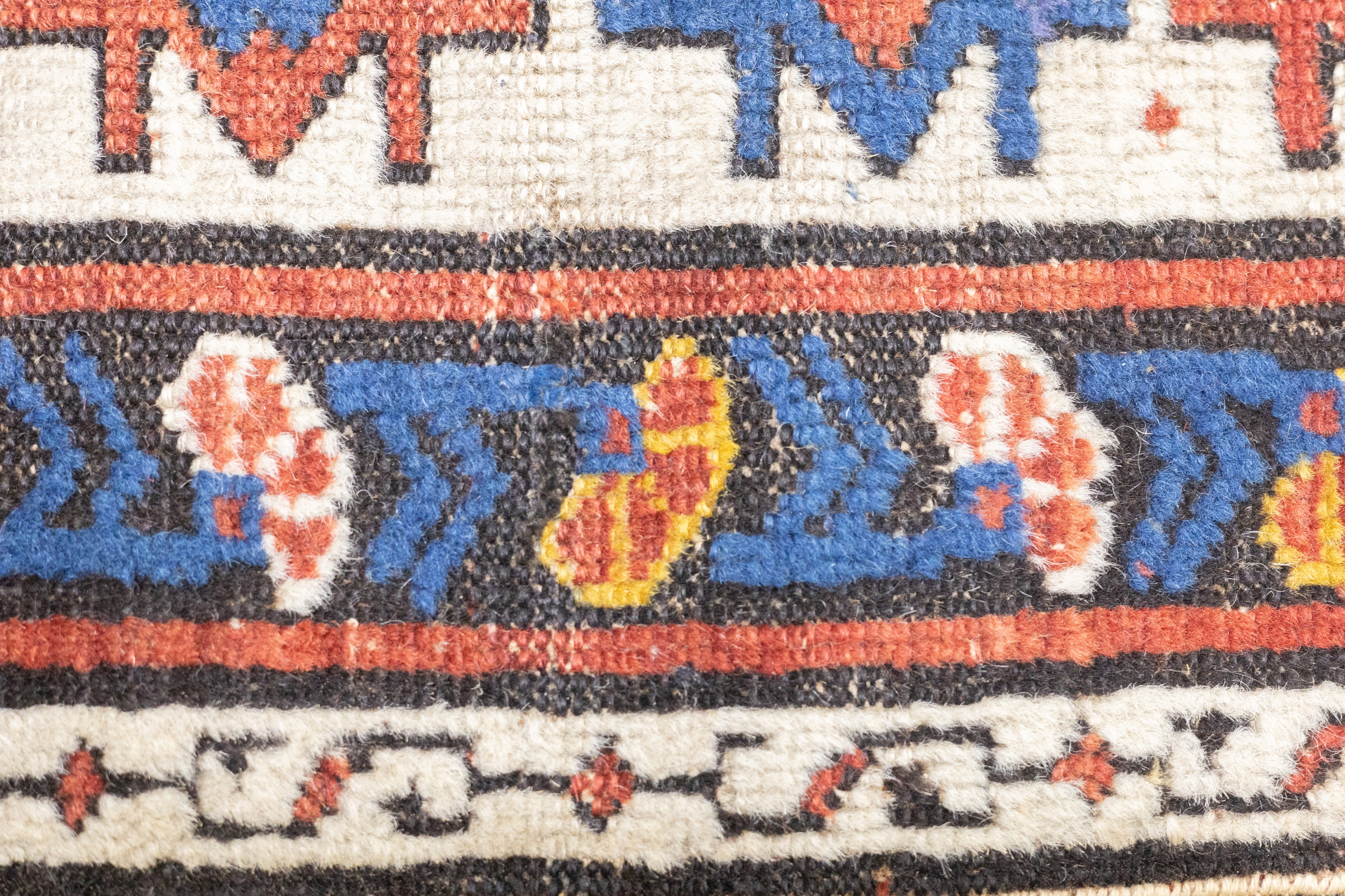 Antique Caucasian Shirvan Rug 4'1'' x 7'0"