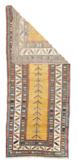 Antique Caucasian Talish Rug 3'5'' x 7'11''