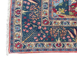 Antique  Tehran Rug 4'3" x 7' 5''