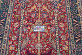 Antique  Tehran Rug 4'3" x 7' 5''