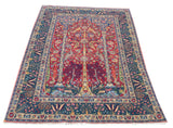 Antique  Tehran Rug 4'3" x 7' 5''