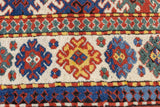 Antique Caucasian Kazak Borcholo Rug 4'10'' x 8'8''